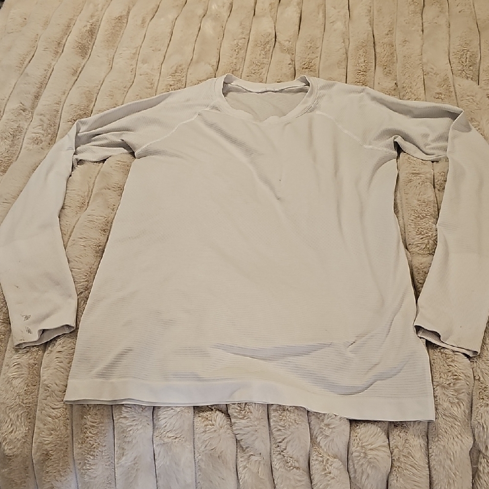 lululemon athletic Long Sleeve Tee - White